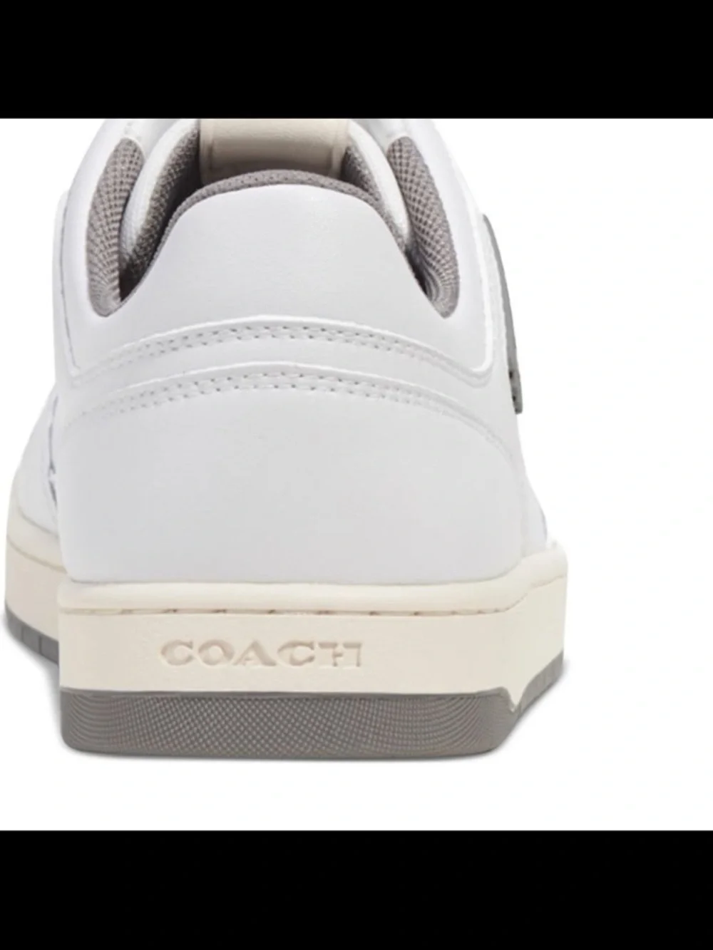 NWB coach women’s C201 lace up court sneakers size 8